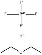 テトラフルオロほう酸-ジエチルエーテル錯体50-55% W/W 化学構造式