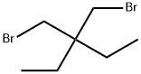 3,3-ビス(ブロモメチル)ペンタン 化学構造式