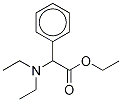 α-(DiethylaMino)benzeneacetic Acid Ethyl Ester Structure