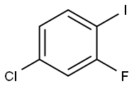4-氯-2-氟-1-碘苯,6797-79-1,结构式