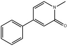 2(1H)-Pyridinone, 1-methyl-4-phenyl-,67970-80-3,结构式