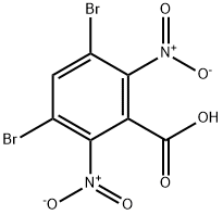 3,5-二溴-2,6-二硝基苯甲酸,67973-19-7,结构式