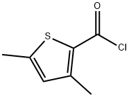 2-Thiophenecarbonyl chloride, 3,5-dimethyl- (9CI) Structure