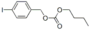Carbonic acid butyl p-iodobenzyl ester Struktur