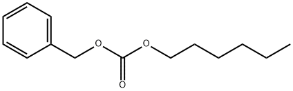 Carbonic acid benzylhexyl ester Struktur