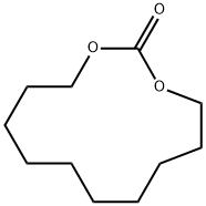 1,3-dioxacyclotridecan-2-one Struktur