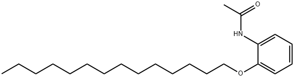 N-[2-(tetradecyloxy)phenyl]acetamide Structure