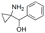 Benzenemethanol,  -alpha--(1-aminocyclopropyl)- Structure