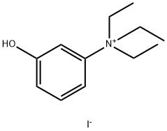 N,N,N-triethyl-3-hydroxyanilinium iodide 化学構造式