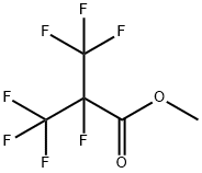 METHYL HEPTAFLUOROISOBUTYRATE Struktur