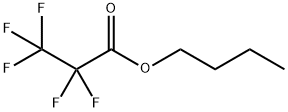 ペンタフルオロプロピオン酸N-ブチル 化学構造式