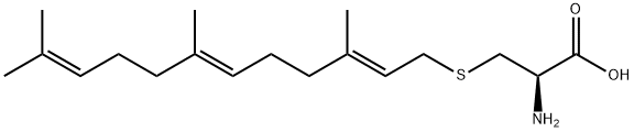 FARNESYL CYSTEINE Structure