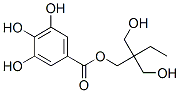 C16-18-脂肪酸-C18不饱和羧酸与三羟甲基丙烷三的酯化物 结构式