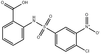 2-[(4-클로로-3-니트로페닐)술포닐]안트라닐산
