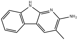 2-아미노-3-메틸-9H-피리도(2,3-B)인돌
