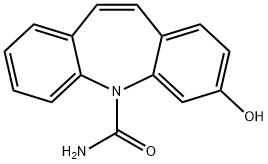 5-カルバモイル-5H-ジベンゾ[b,f]アゼピン-3-オール 化学構造式