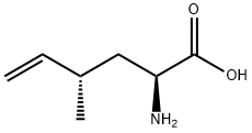 (2S,4S)-2-Amino-4-methyl-5-hexenoic acid Structure