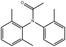 N-(2,6-Dimethylphenyl)-N-(2-methylphenyl)acetamide Struktur