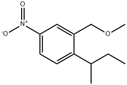 1-sec-butyl-2-(methoxymethyl)-4-nitrobenzene|
