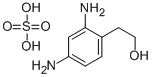 2,4-二氨基苯乙醚硫酸盐,68015-98-5,结构式