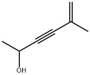 5-甲基-5-己烯-3-YN-2-醇,68017-33-4,结构式