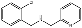 (2-CHLORO-BENZYL)-PYRIDIN-2-YLMETHYL-AMINE Struktur