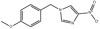 1-(4-METHOXYBENZYL)-4-NITRO-1H-IMIDAZOLE Struktur