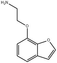 Ethanamine, 2-(7-benzofuranyloxy)- (9CI) Structure