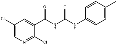 N-[(2,5-DICHLORO-3-PYRIDYL)CARBONYL]-N'-(4-METHYLPHENYL)UREA,680216-67-5,结构式