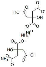 diammonium nickel bis(hydrogen citrate) 结构式