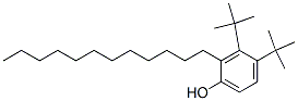 支链十二烷基酚 结构式