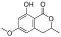 8-Hydroxy-6-methoxy-3-methylisochroman-1-one Structure