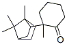 イソボルニル-2-メチルシクロヘキサノン 化学構造式