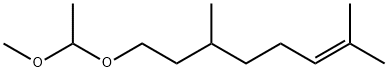 2,6-ジメチル-8-(1-メトキシエトキシ)-2-オクテン 化学構造式