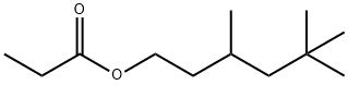 3,5,5-トリメチル-1-ヘキサノールプロパノアート 化学構造式