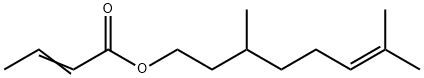巴豆酸香茅酯,68039-38-3,结构式