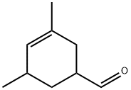 3,5-二甲基-3-环己烯-1-甲醛,68039-48-5,结构式
