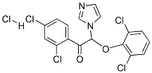 68042-37-5 Ethanone,  2-(2,6-dichlorophenoxy)-1-(2,4-dichlorophenyl)-2-(1H-imidazol-1-yl)-,  monohydrochloride  (9CI)