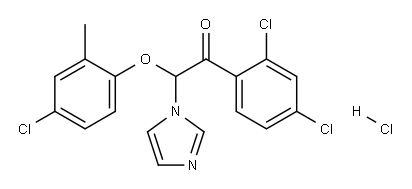 68042-40-0 Ethanone,  2-(4-chloro-2-methylphenoxy)-1-(2,4-dichlorophenyl)-2-(1H-imidazol-1-yl)-,  monohydrochloride  (9CI)