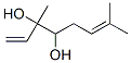 3,7-dimethylocta-1,6-diene-3,4-diol Structure