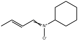 (2E)-2-Butenylidene(cyclohexyl)azane oxide Struktur