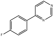 Pyrimidine, 4-(4-fluorophenyl)- (9CI),68049-19-4,结构式
