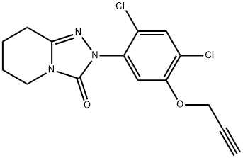 唑啶草酮,68049-83-2,结构式