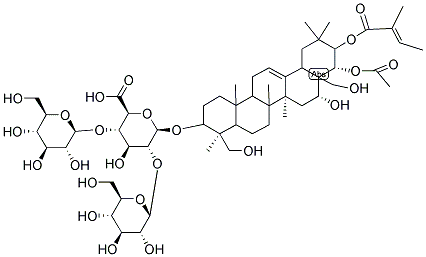 七叶皂苷,6805-41-0,结构式