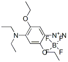 4-(diethylamino)-2,5-diethoxybenzenediazonium tetrafluoroborate Struktur