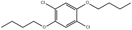 1,4-dibutoxy-2,5-dichlorobenzene Structure