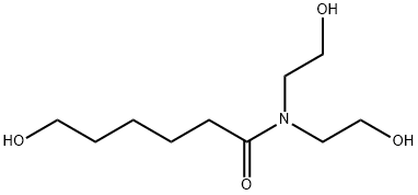 6-hydroxy-N,N-bis(2-hydroxyethyl)hexanamide,68052-21-1,结构式