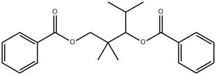 2,2,4-TRIMETHYL-1,3-PENTANEDIOL DIBENZOATE Struktur