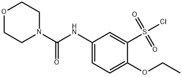 2-ETHOXY-5-[(MORPHOLINE-4-CARBONYL)-AMINO]-BENZENESULFONYL CHLORIDE price.