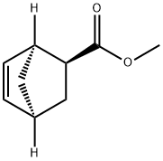 Bicyclo[2.2.1]hept-5-ene-2-carboxylic acid, methyl ester, (1S,2S,4S)- (9CI) Struktur
